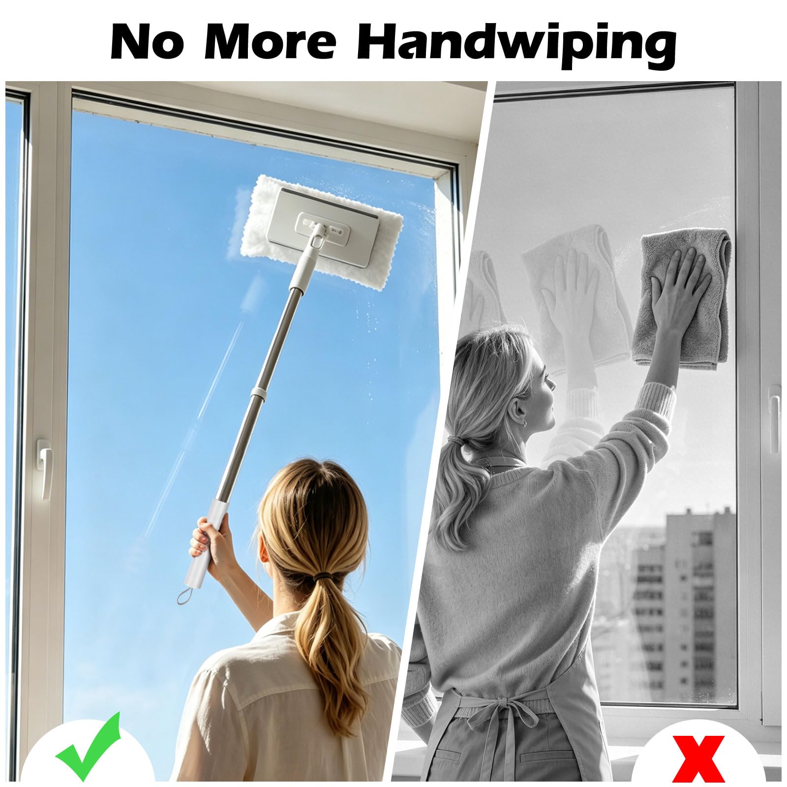 Snap Grip Mini Mop with Built