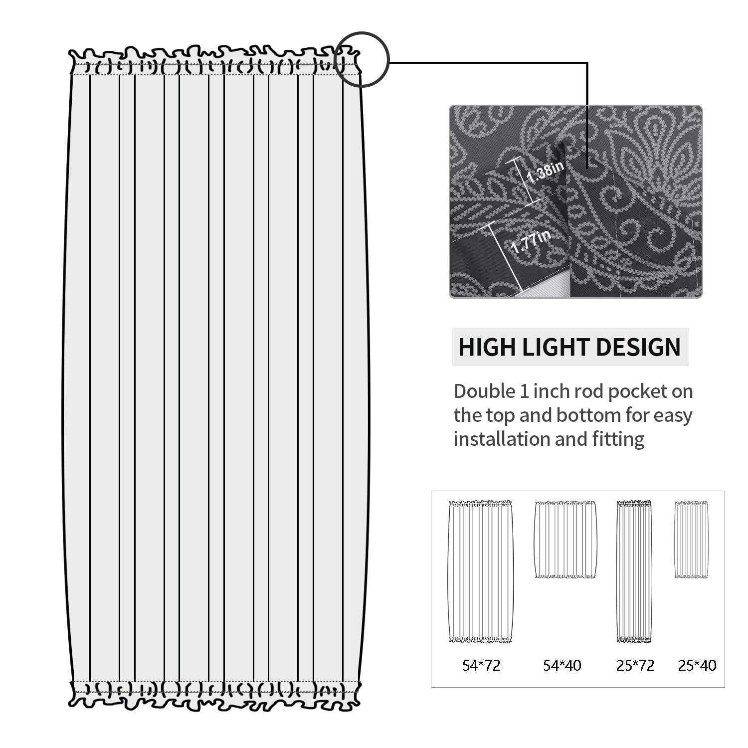 French Door Curtains