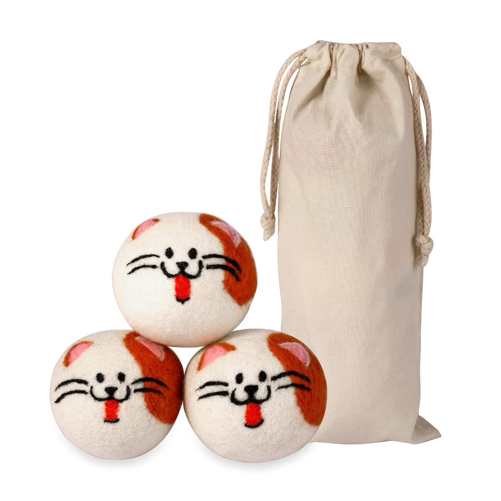 Dryer Balls Laundry Reusable (3 Count)