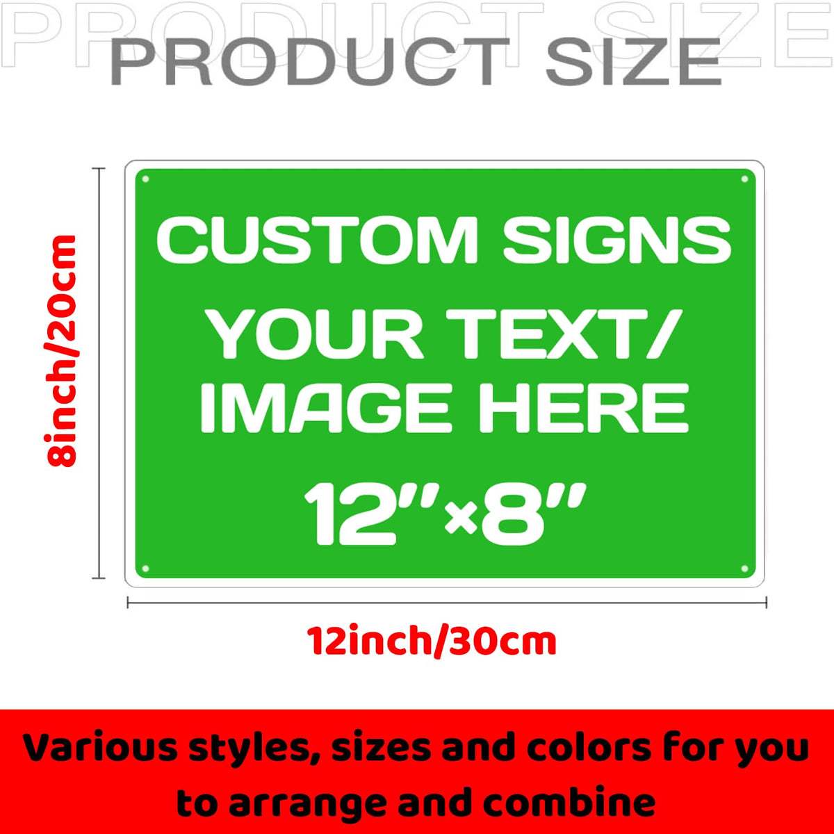 Personalized signs