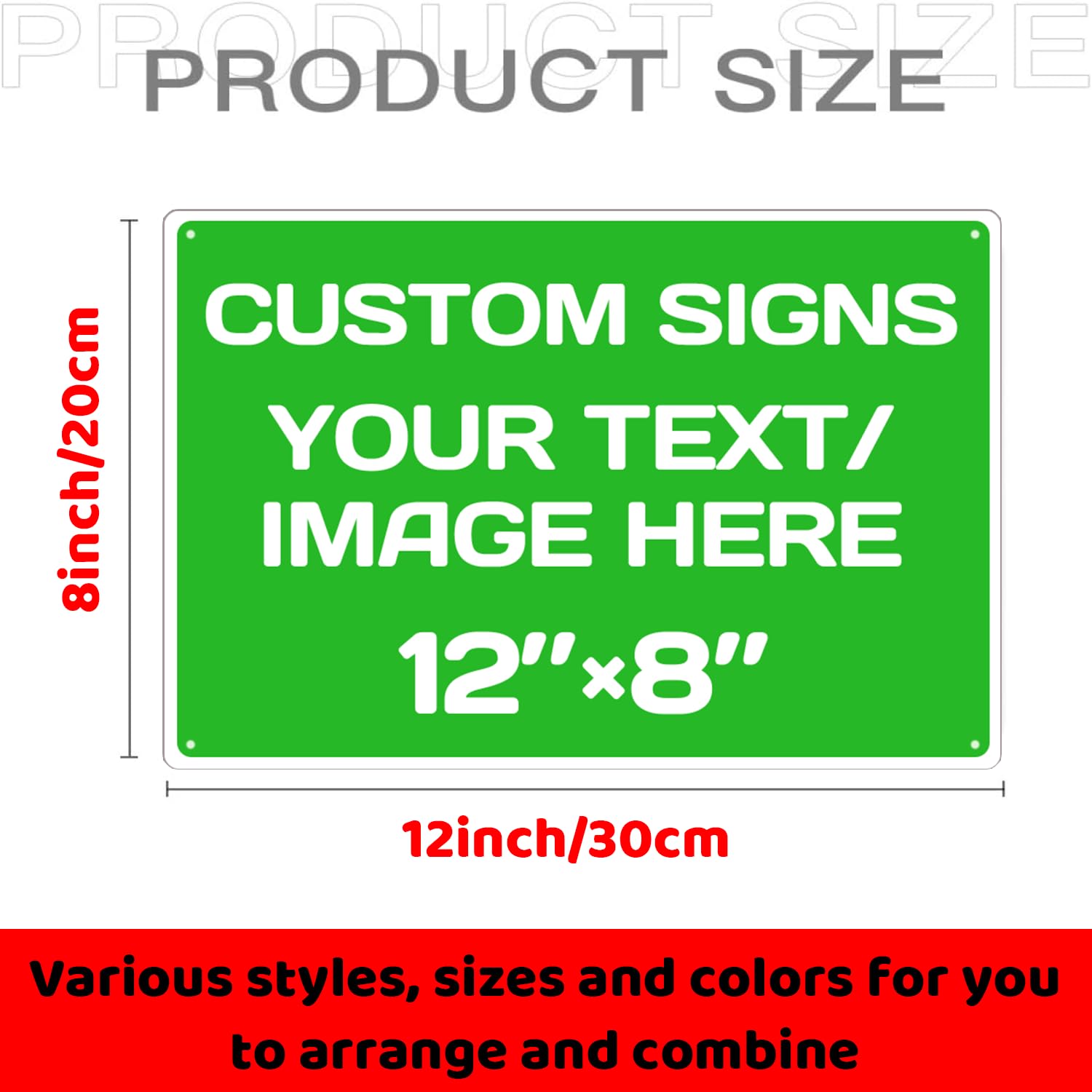 Personalized signs