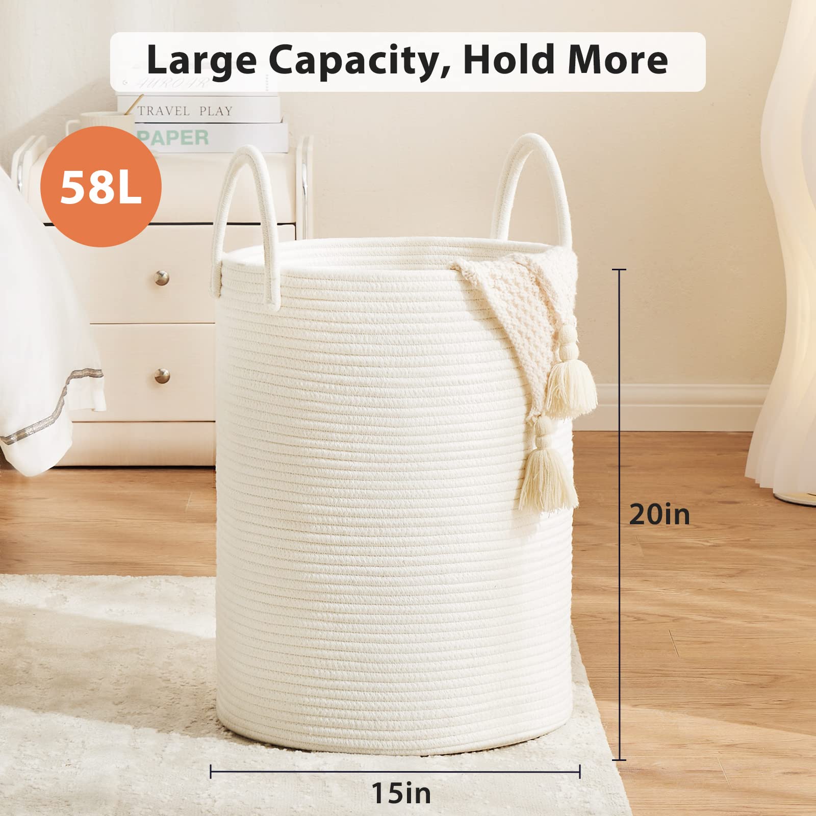 Woven Laundry Hamper