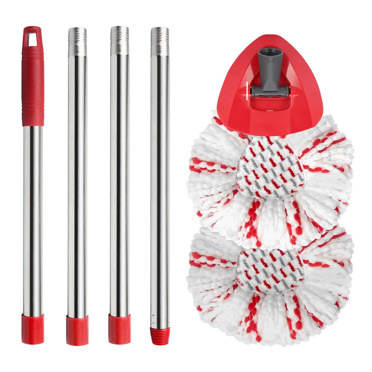 Spin Mop Replacement Head (4 Count)