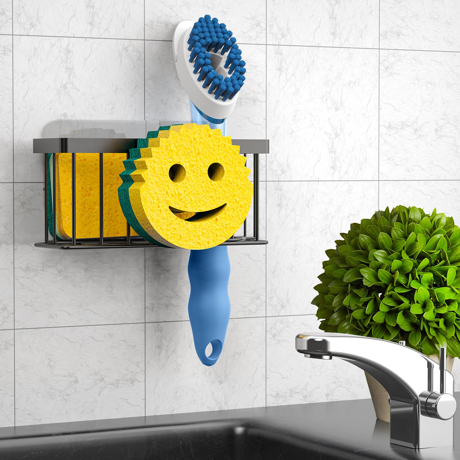 Sponge Holder Smiley Face