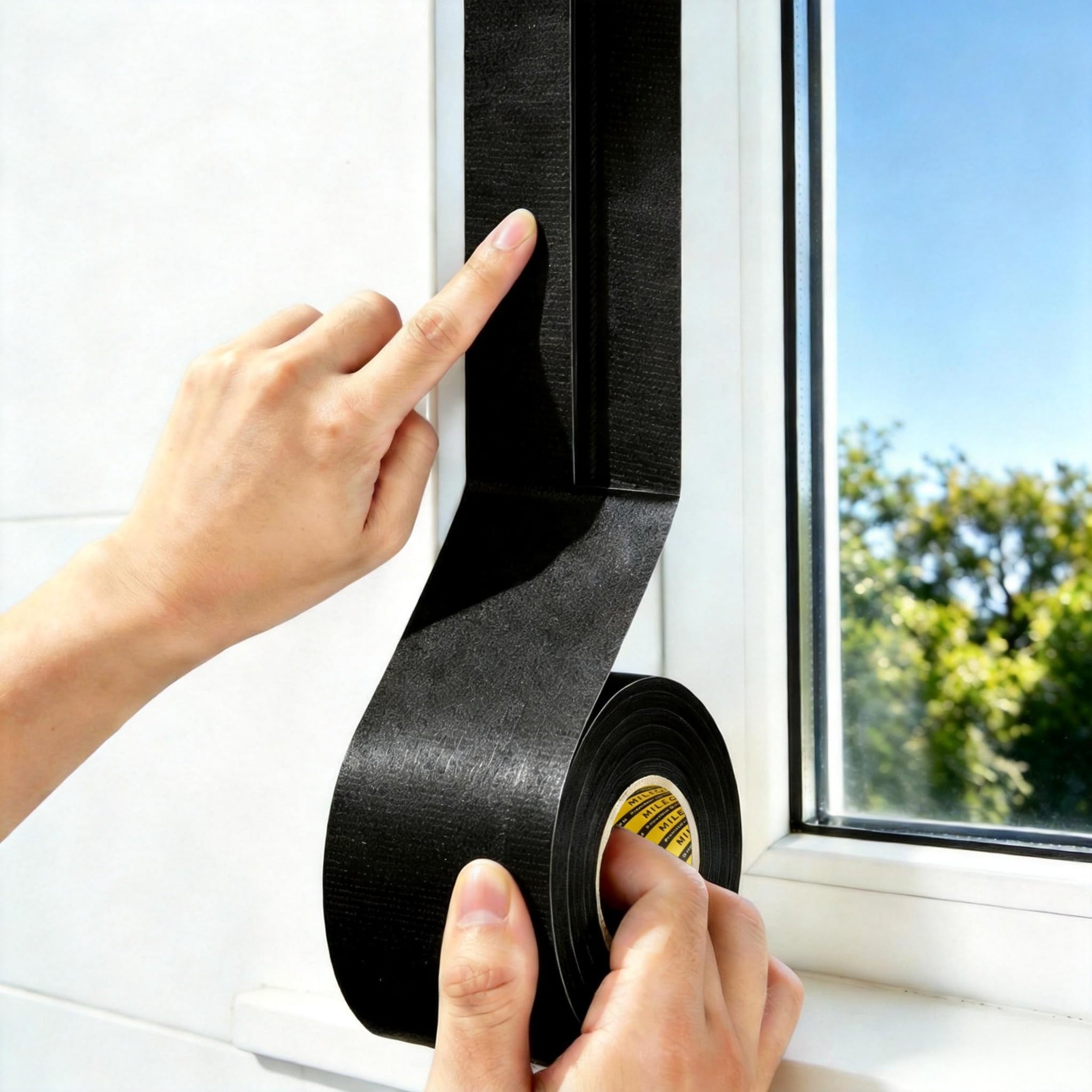 Cloth Duct Window Seal Strip Tape (66 Foot)