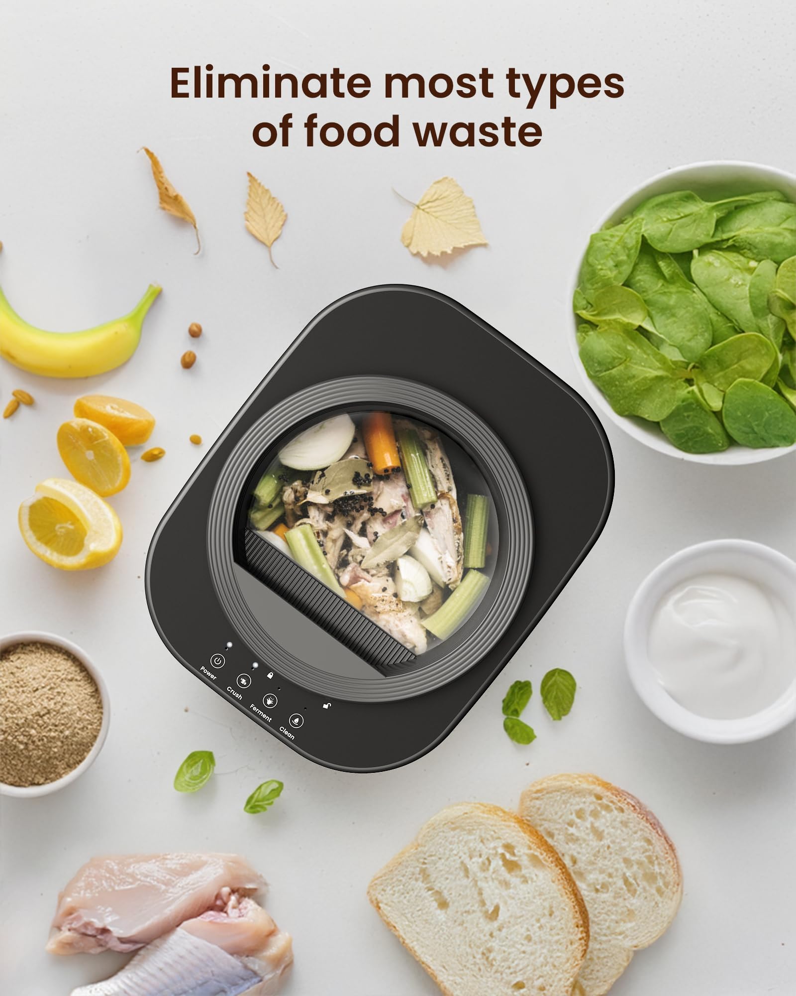 4L Electric Composter for Kitchen