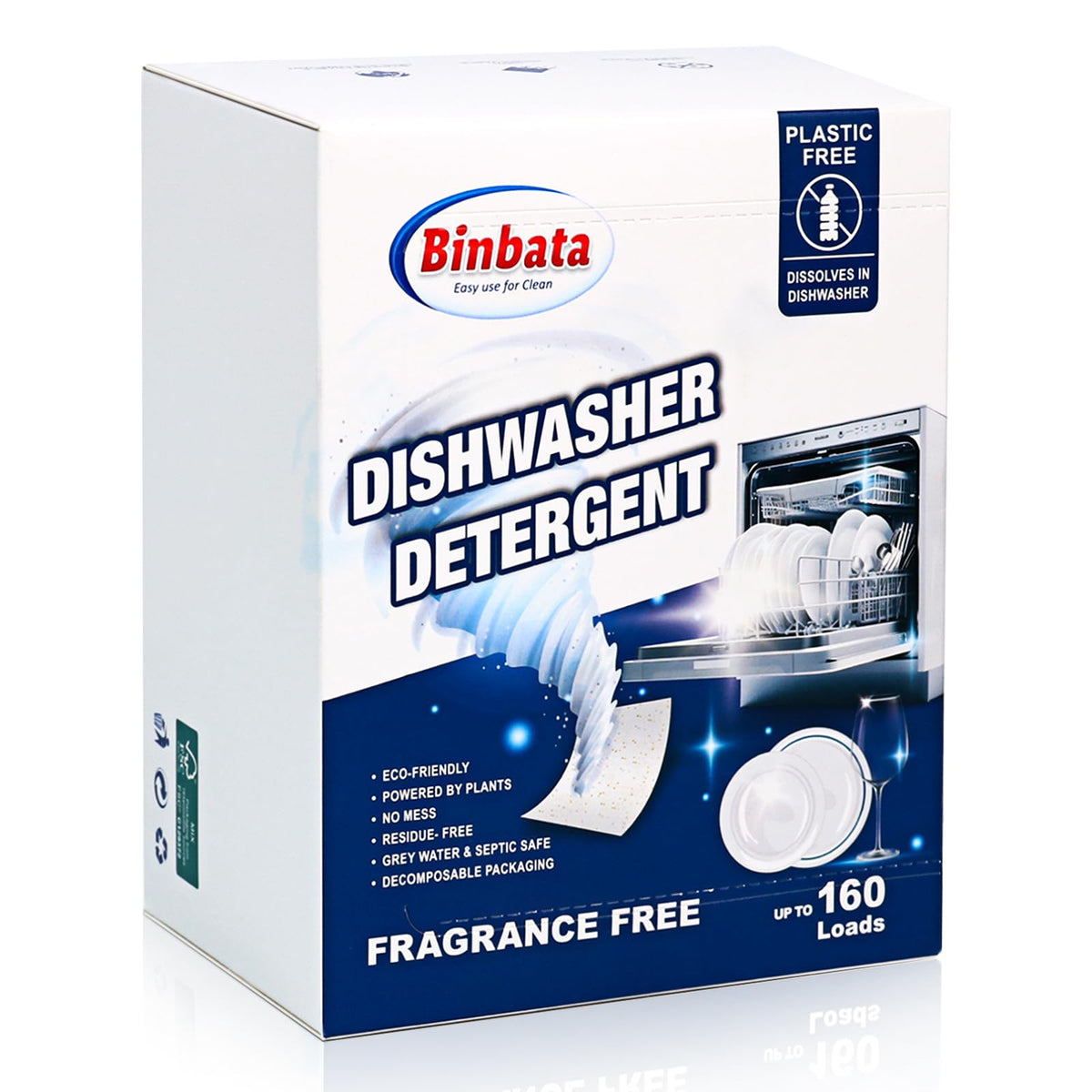 Eco Dishwasher Detergent Sheets (160 Count)