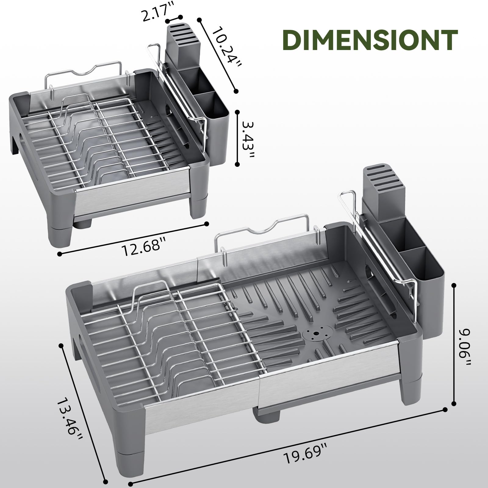 Expandable Dish Drying Rack