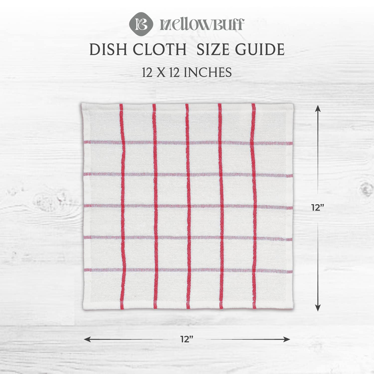 100% Cotton Terry Dish Cloth & Dish Towel