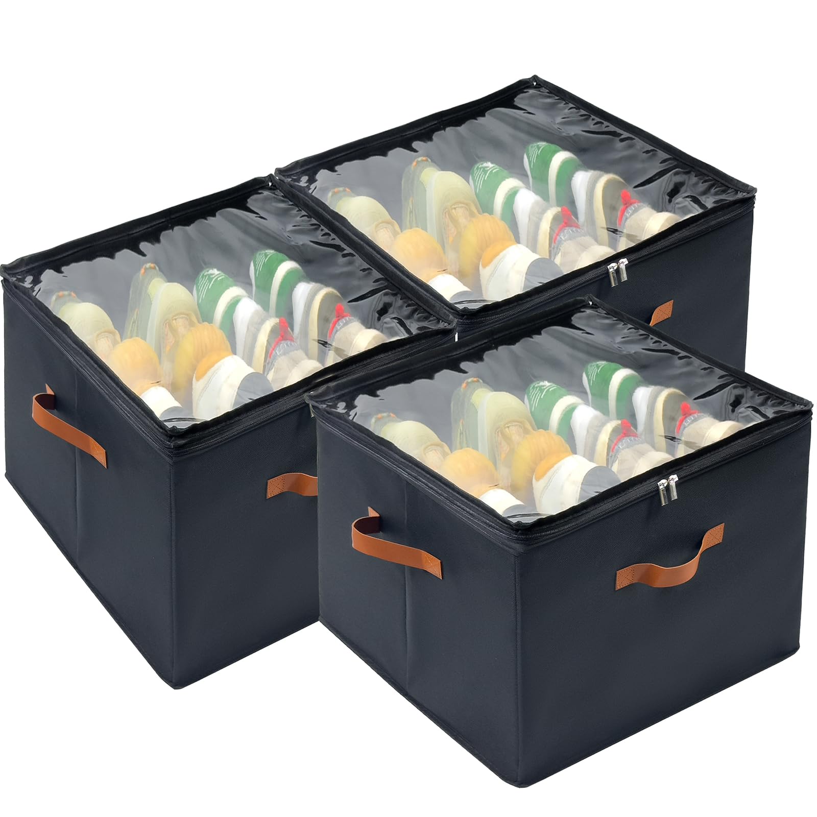 Shoe Organizer for Closet (3 Count)
