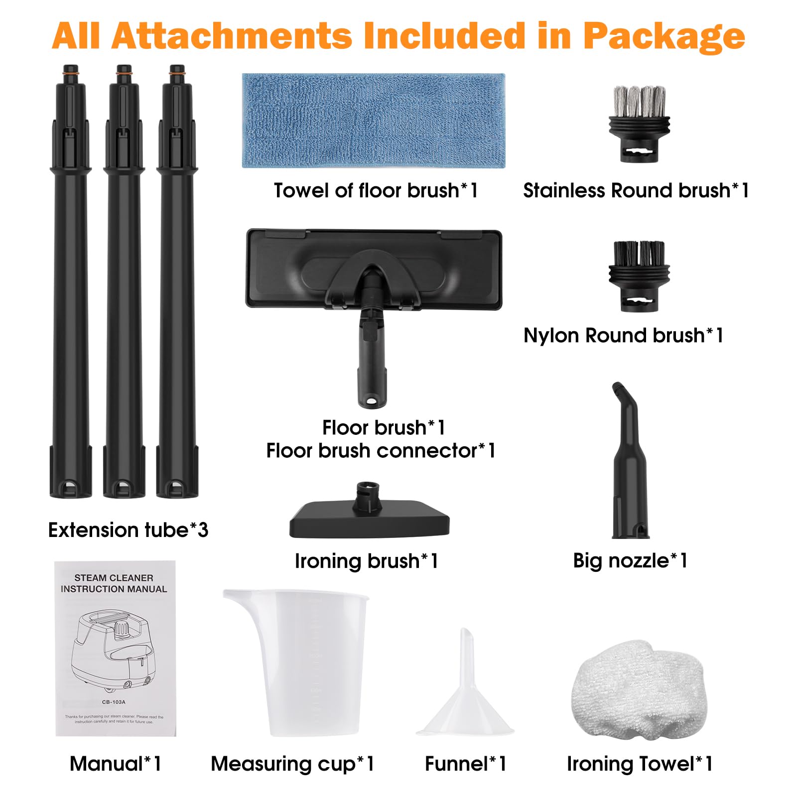 Powerful Steam Cleaner for Home