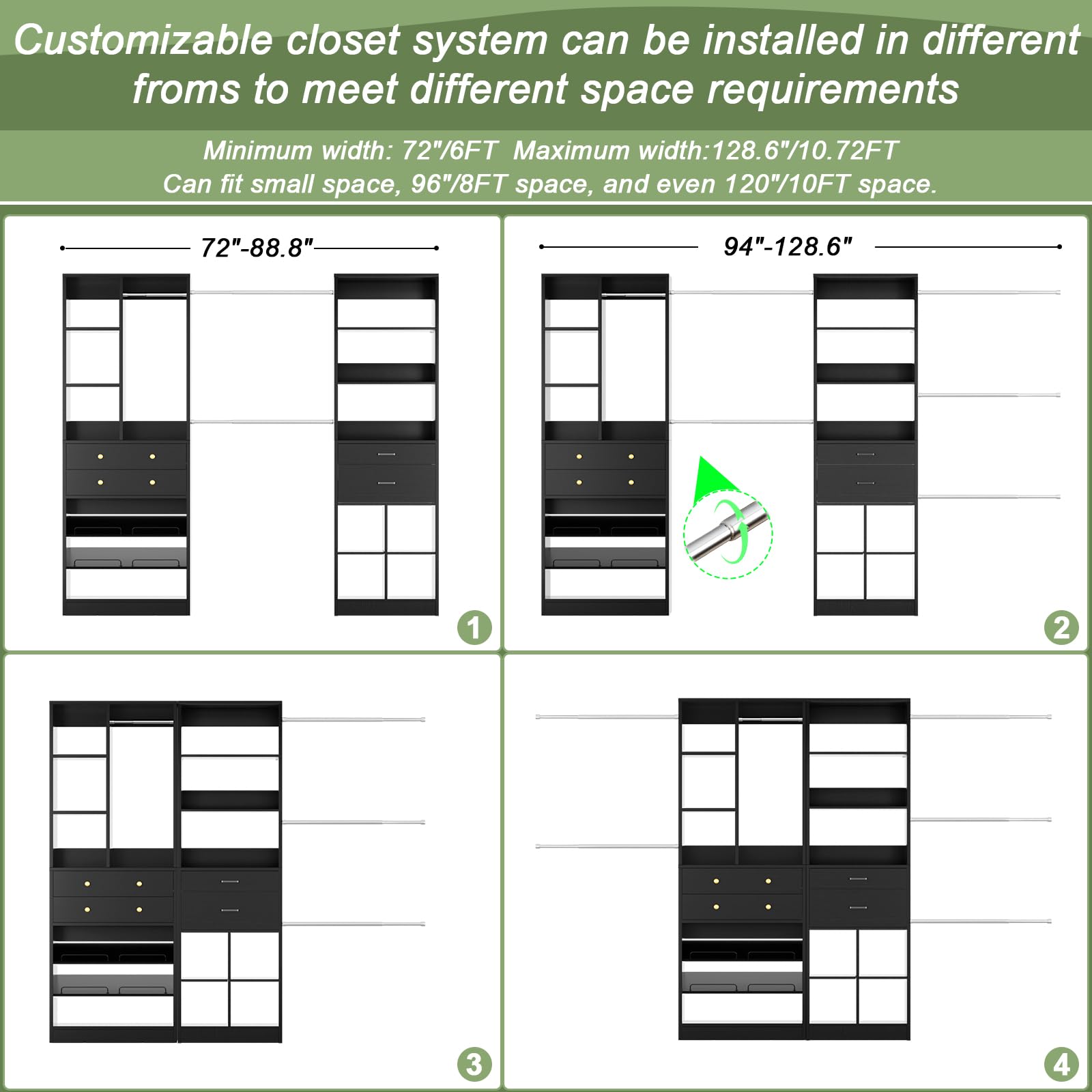 Closet System (10 Foot)