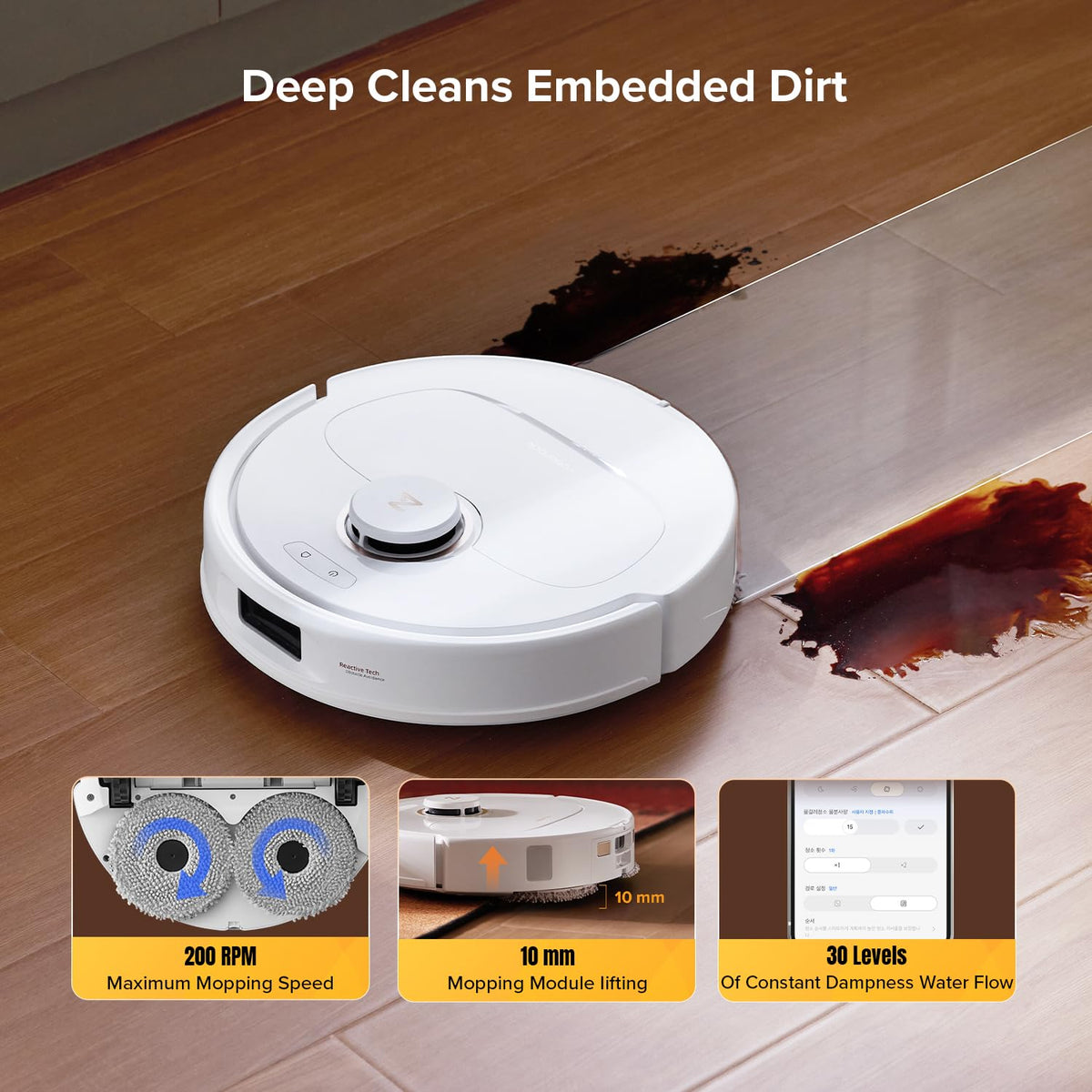 Qrevo S5V Robot Vacuum and Mop