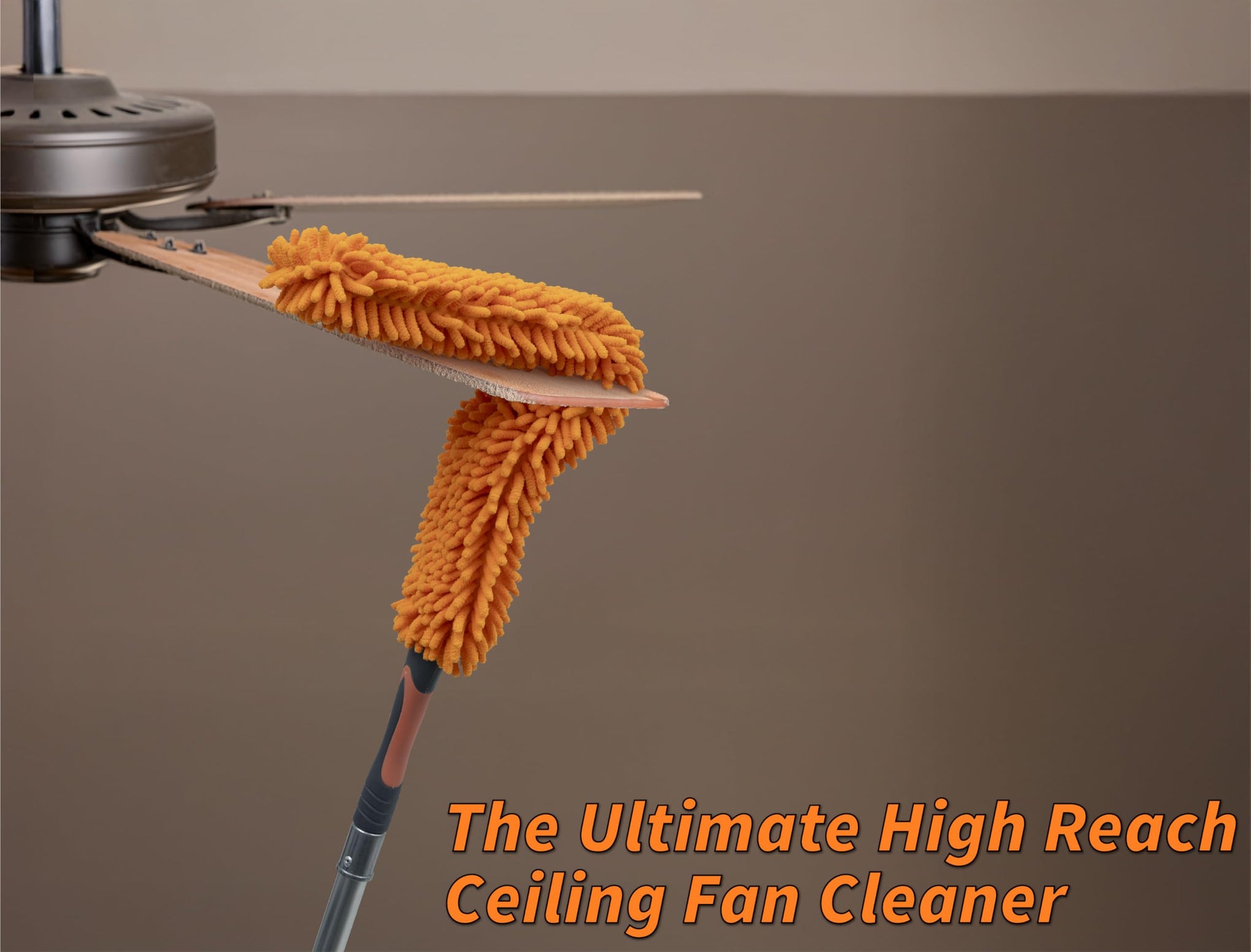 Ceiling Fan Blade Duster Cleaner with 4 (12 Foot)
