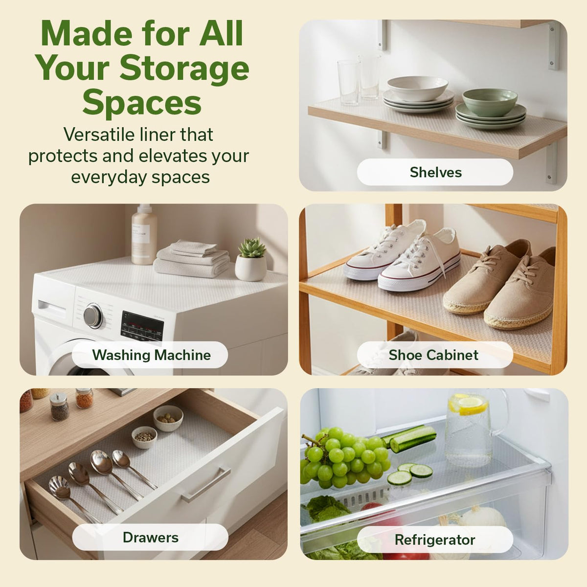 Shelf Liner Cabinet Liner Non (53.9 Sq Ft)