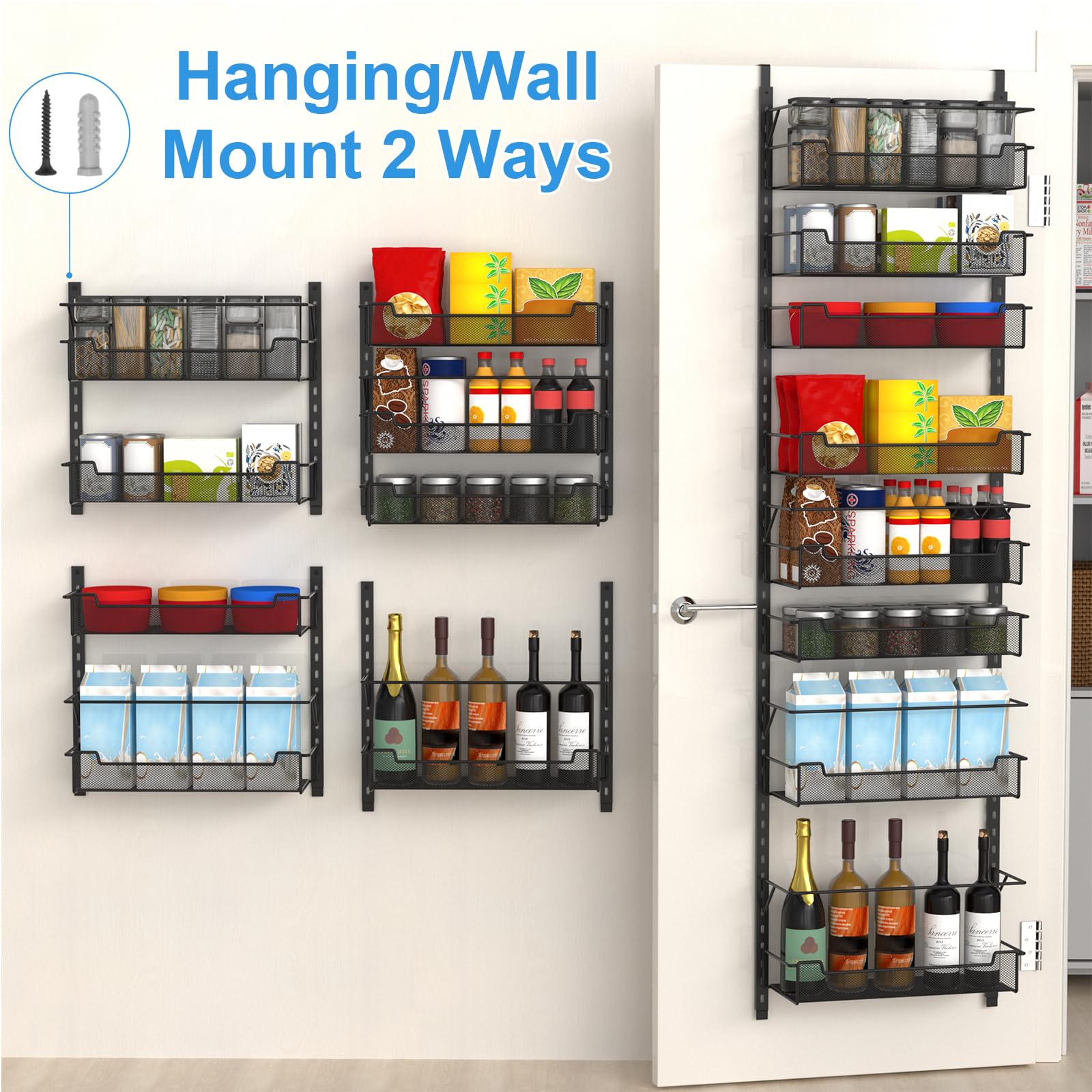 Over the Door Pantry Organizer