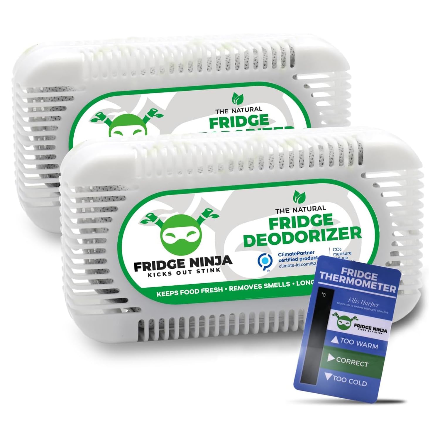 Fridge Ninja Fridge Deodorizer (2 Count)