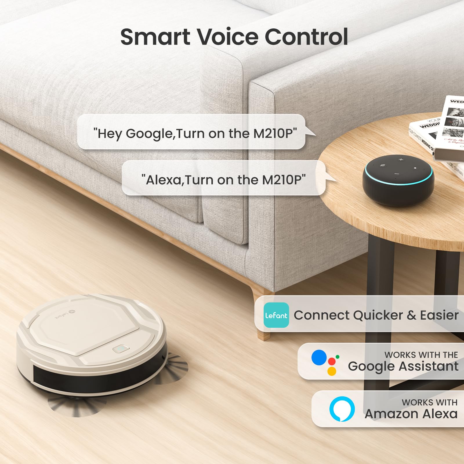 Robot Vacuum Slim Quiet