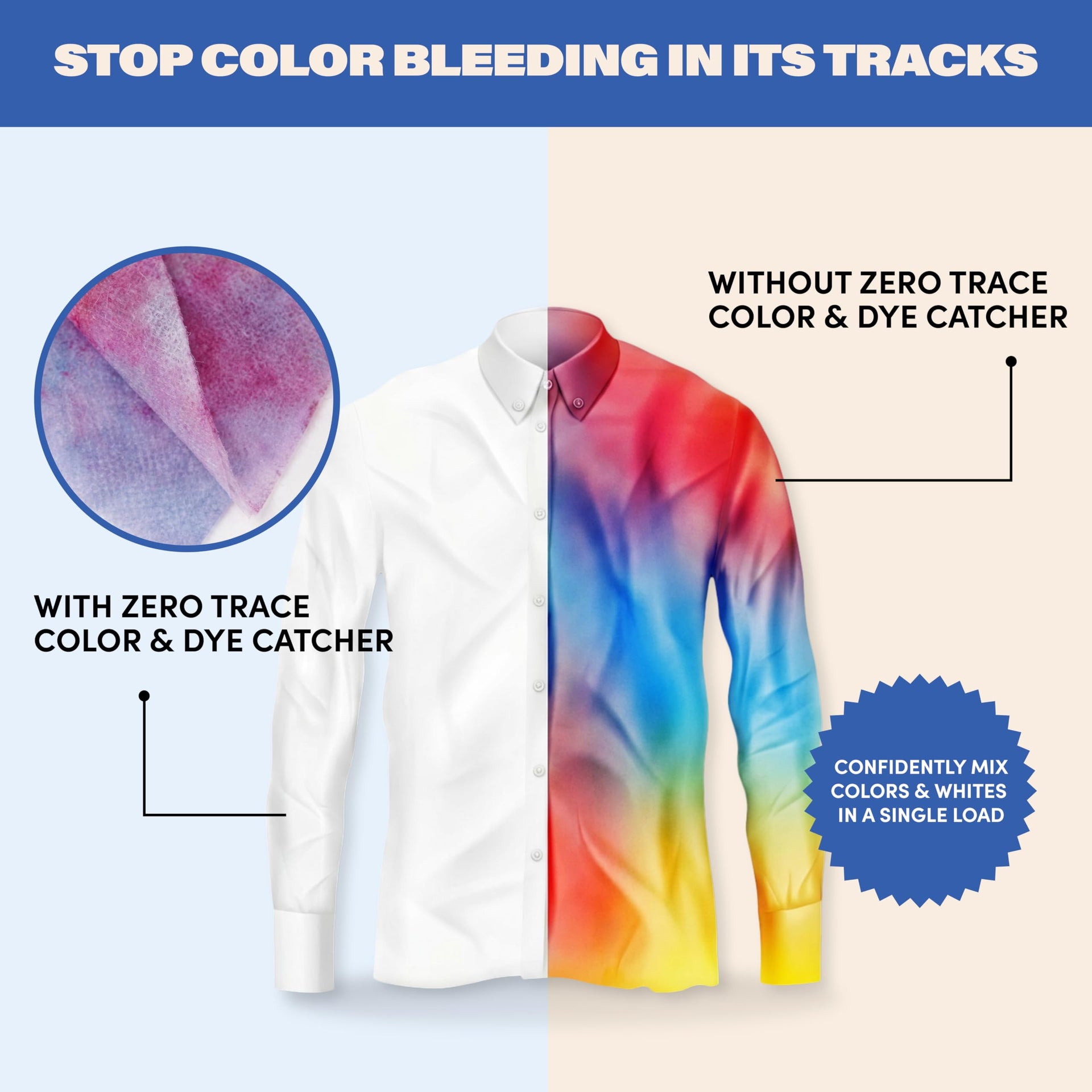 Color Catchers for Laundry (40 Count)