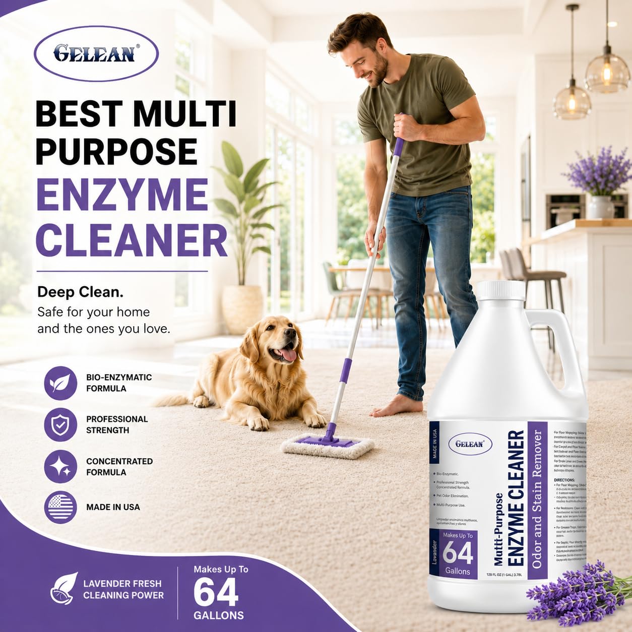 Enzymatic Cleaner Multi (128 Fl Oz)