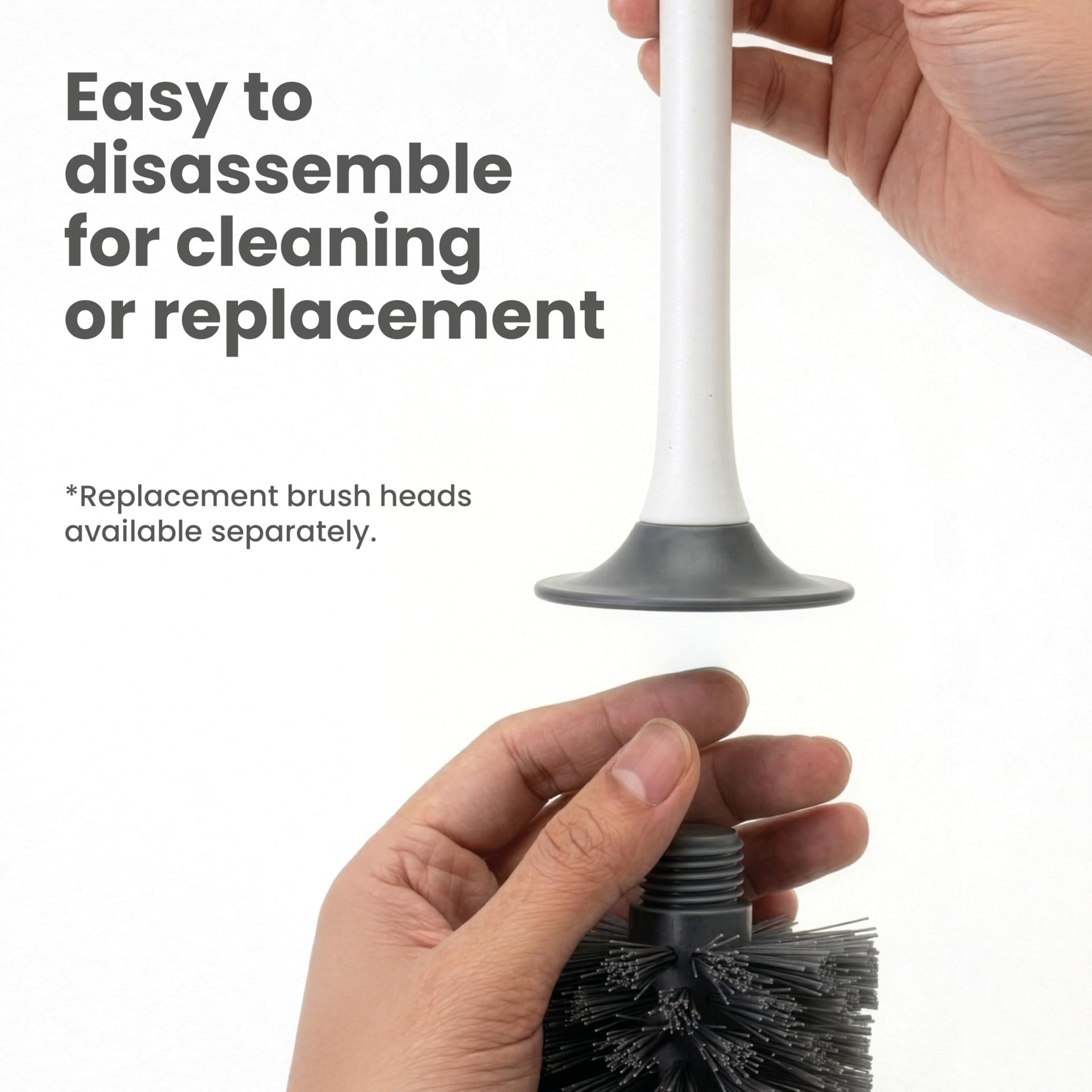 Zense Toilet Brush and Holder Set