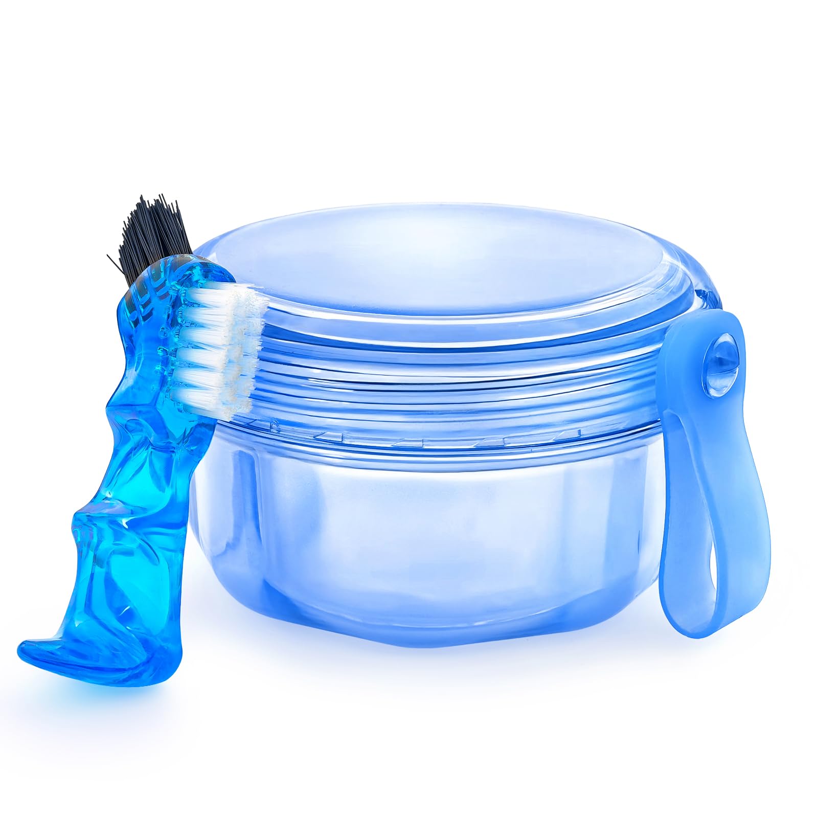 No Leak Partial Denture Case Retainer Bath Box Cup