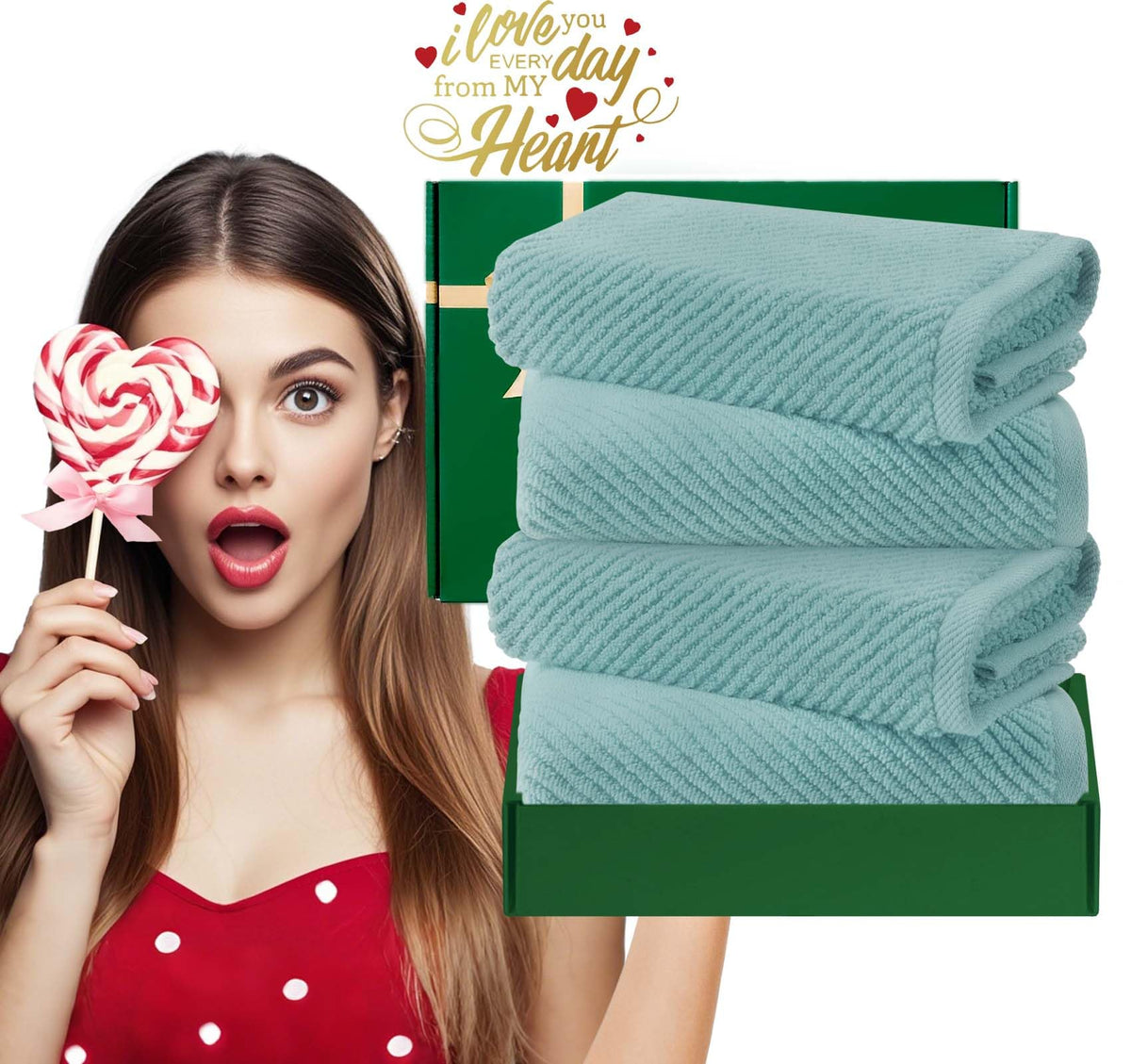 Hand Towels 4PC (4 Count)