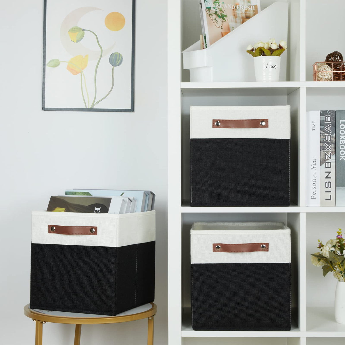 Cubes Storage Bins Set of 4 (4 Count)