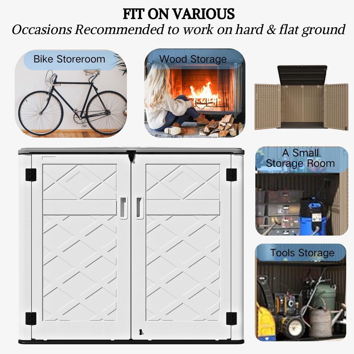 Large Outdoor Storage Shed
