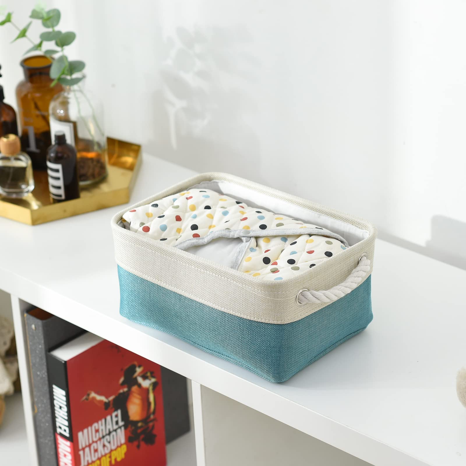 Fabric Storage Bin with Handles