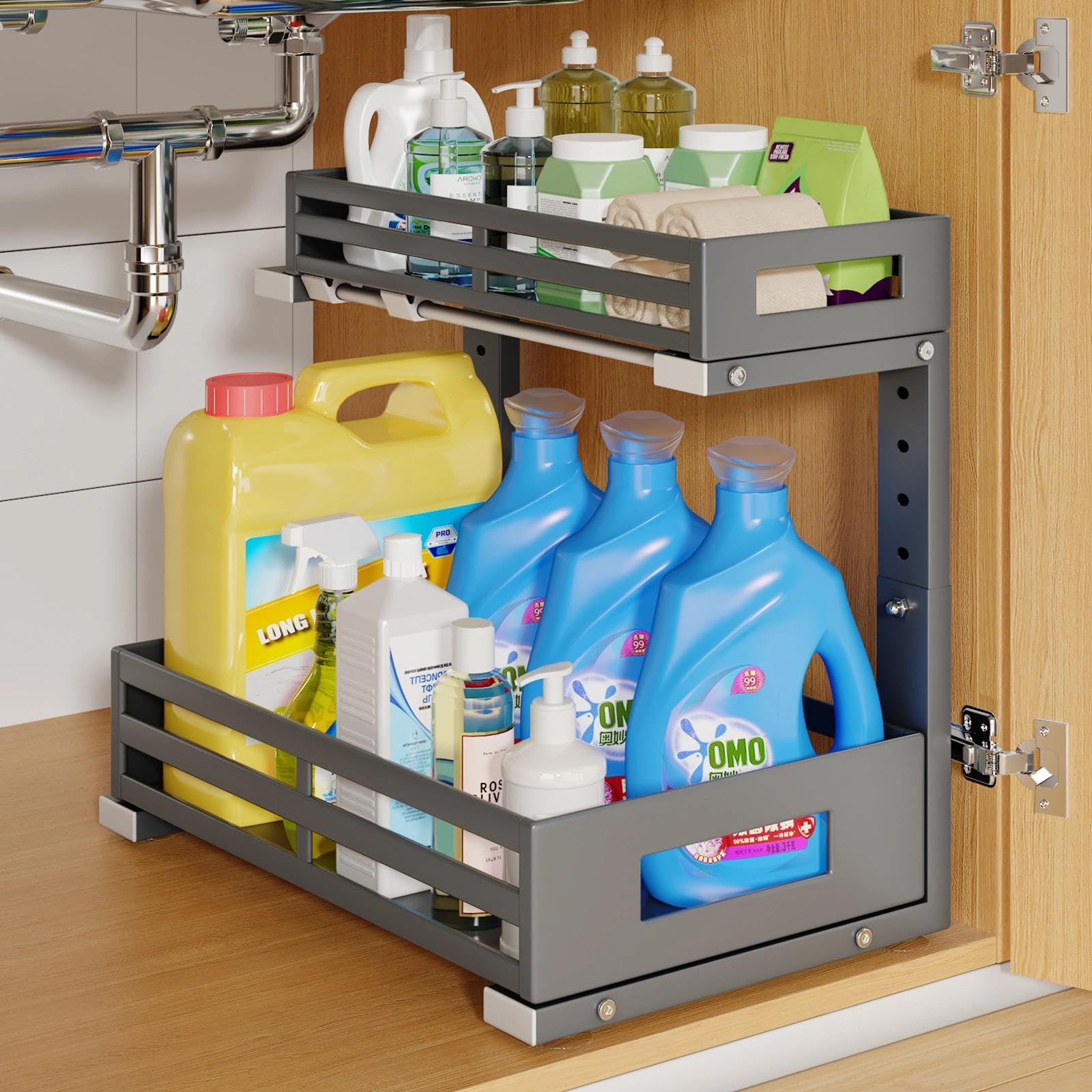 1 Pack Under Sink Organizers and Storage