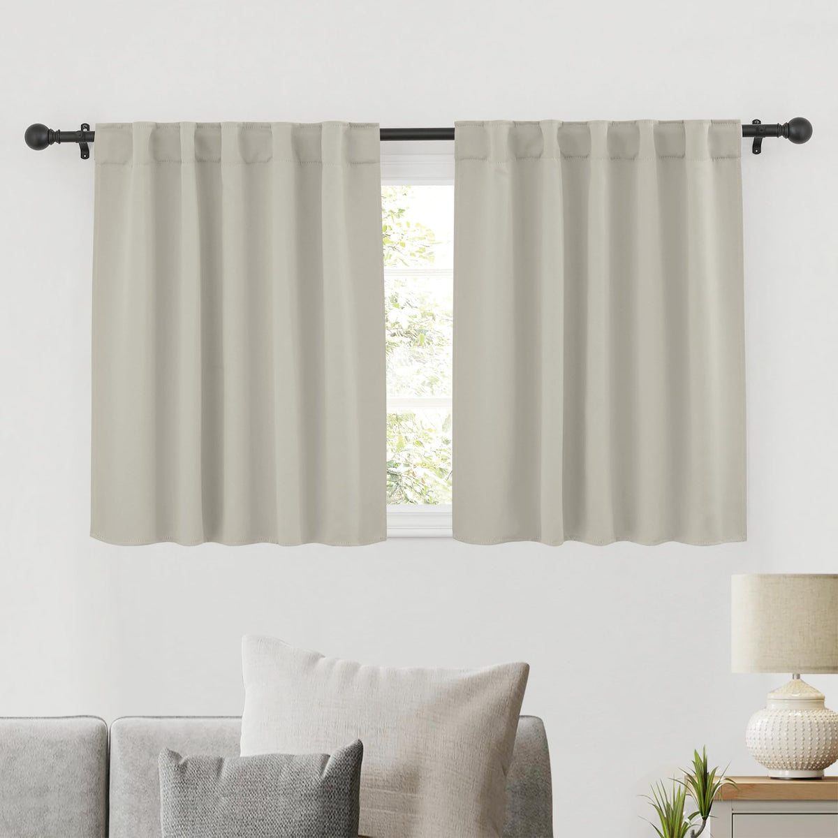 Small Window Curtains (2 Count)