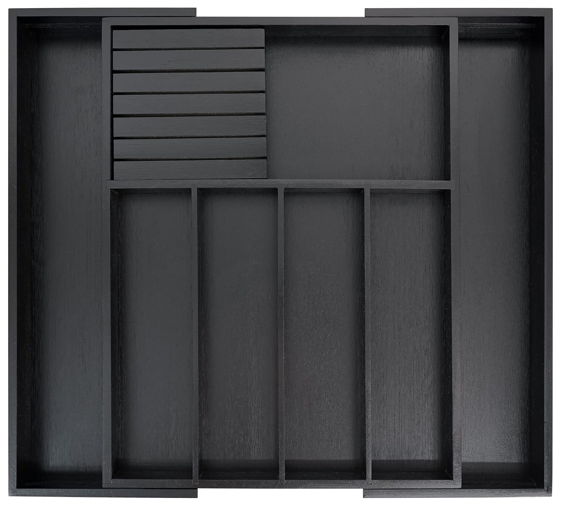 Bamboo Silverware Drawer Organizer