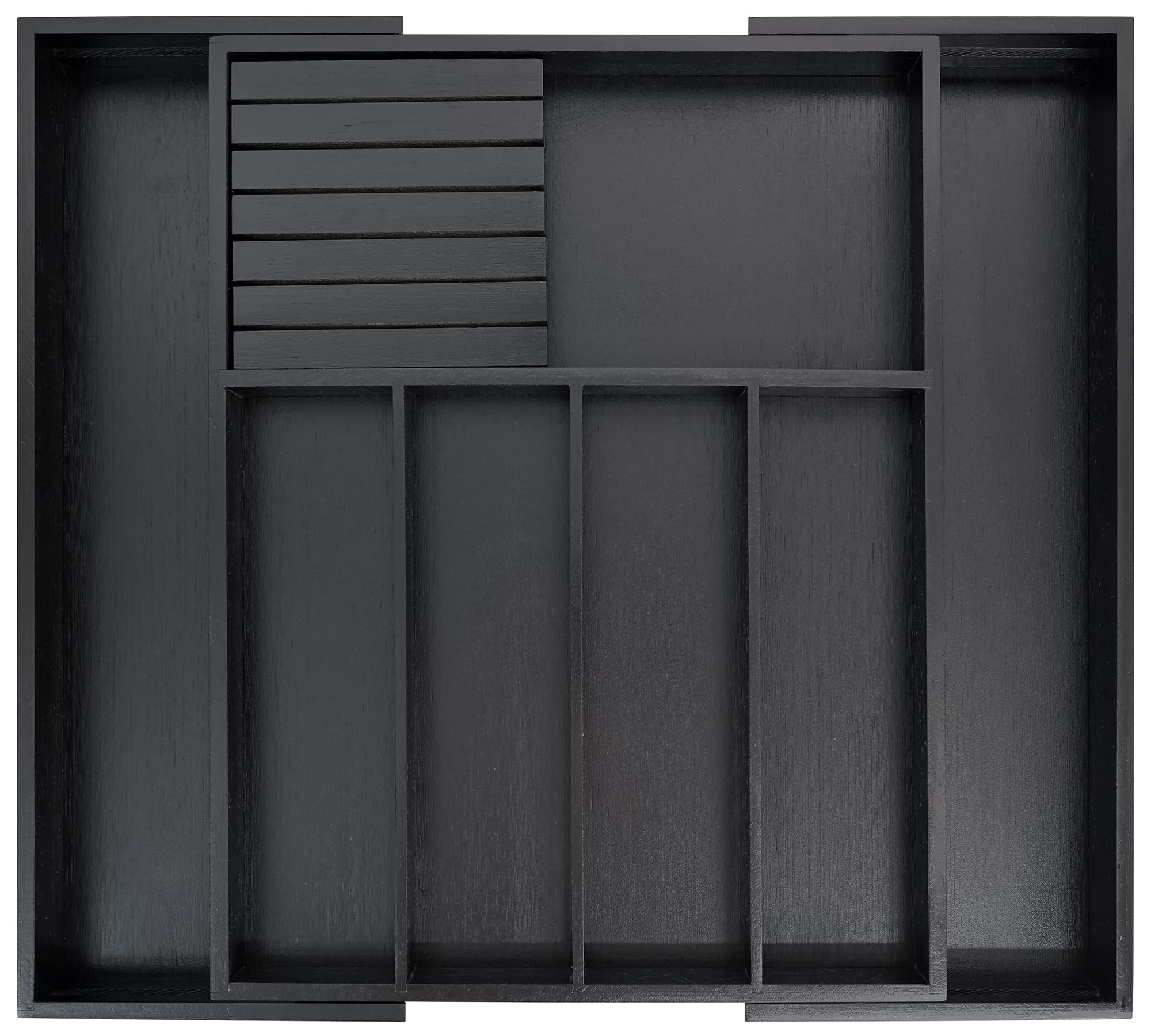 Bamboo Silverware Drawer Organizer