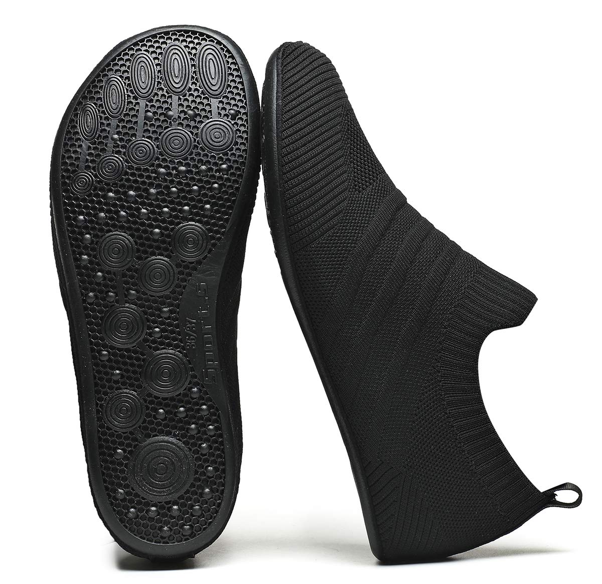 Adult Indoor House Slippers Socks Travel Lightweight Comfort Non Slip Grip House Floor Home Shoes for Women Men