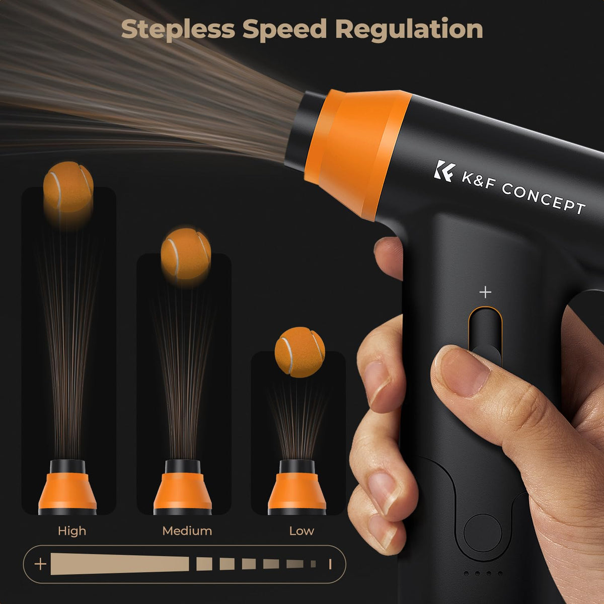 Blower and Suction 2 in 1 Compressed Air Duster