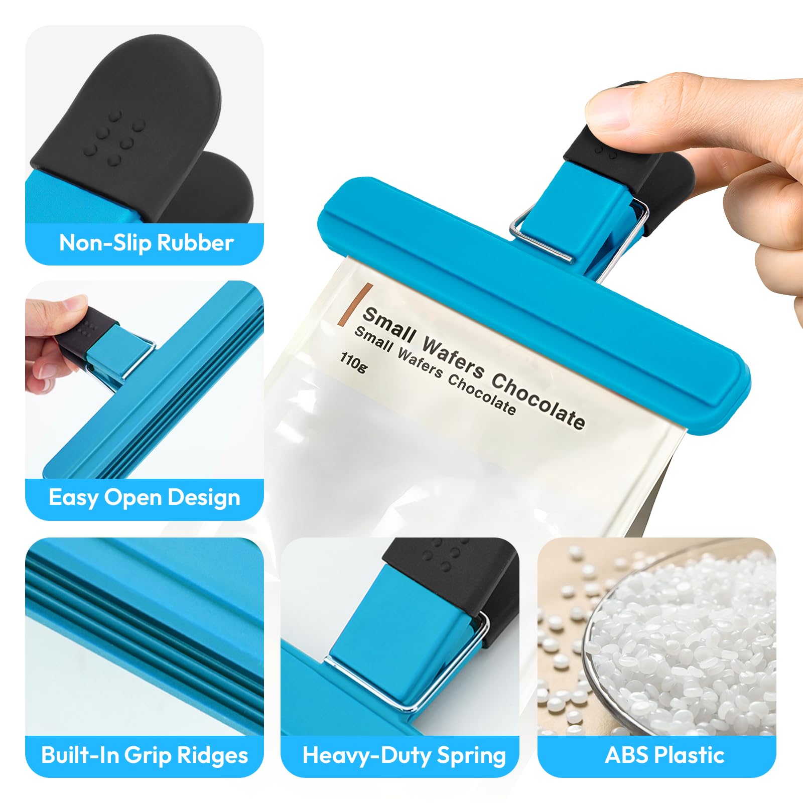 6 Pcs Chip Clips (6 Count)