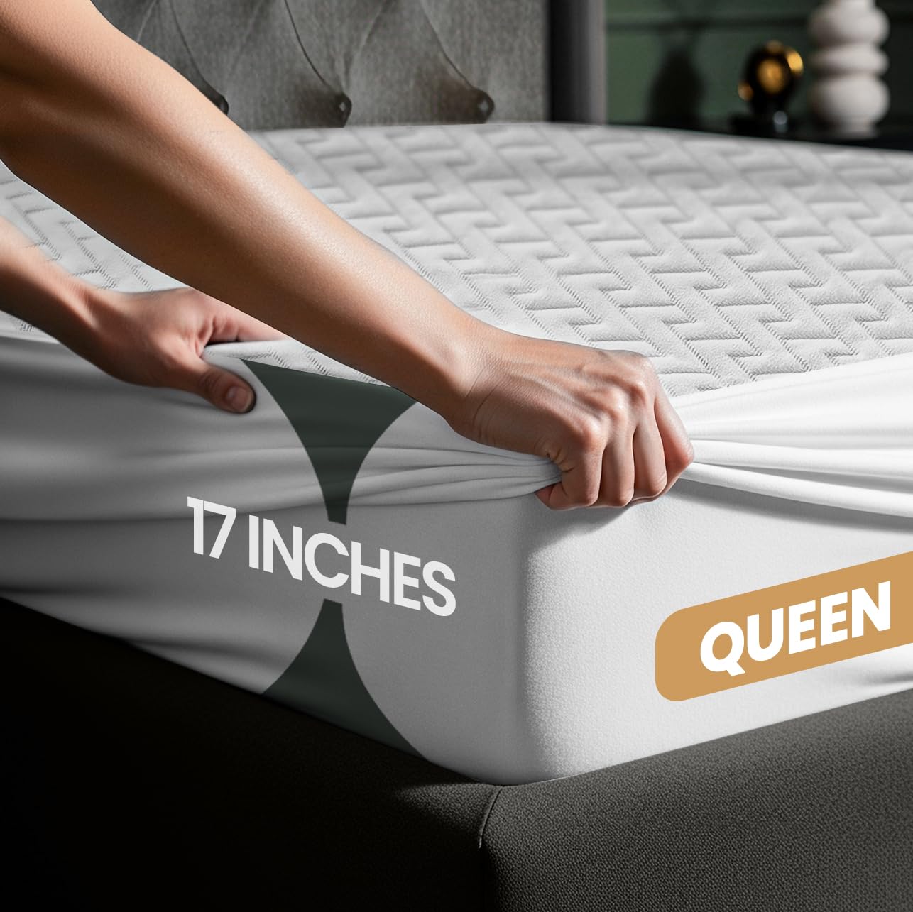 Waterproof Mattress Protector Queen Size