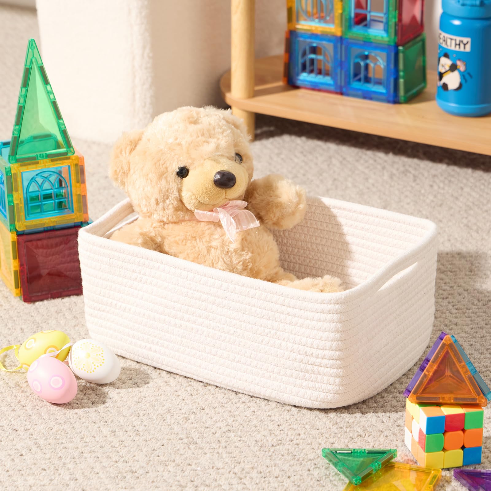 Small Storage Baskets for Organizing (3 Count)