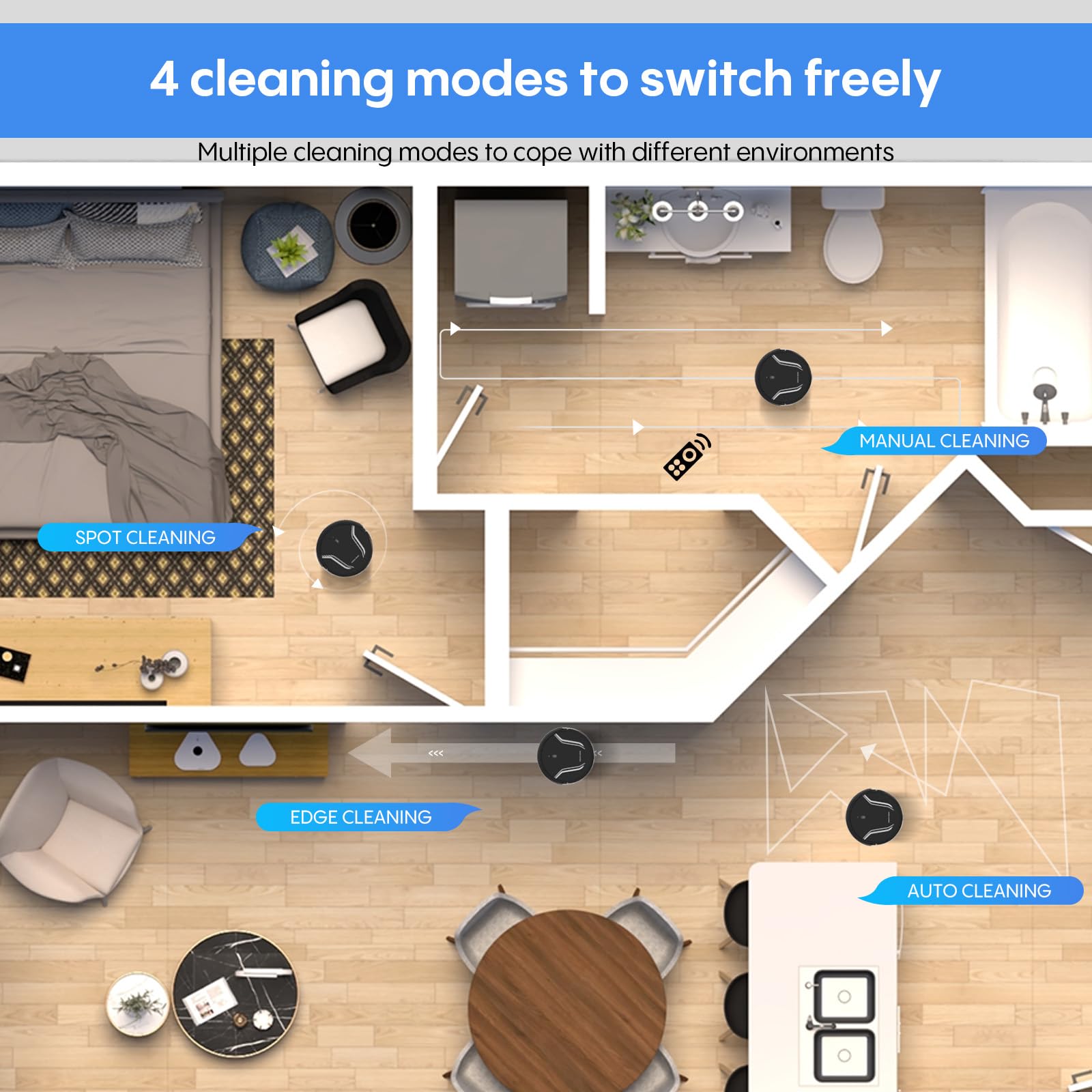 Robot Vacuum and Mop Combo