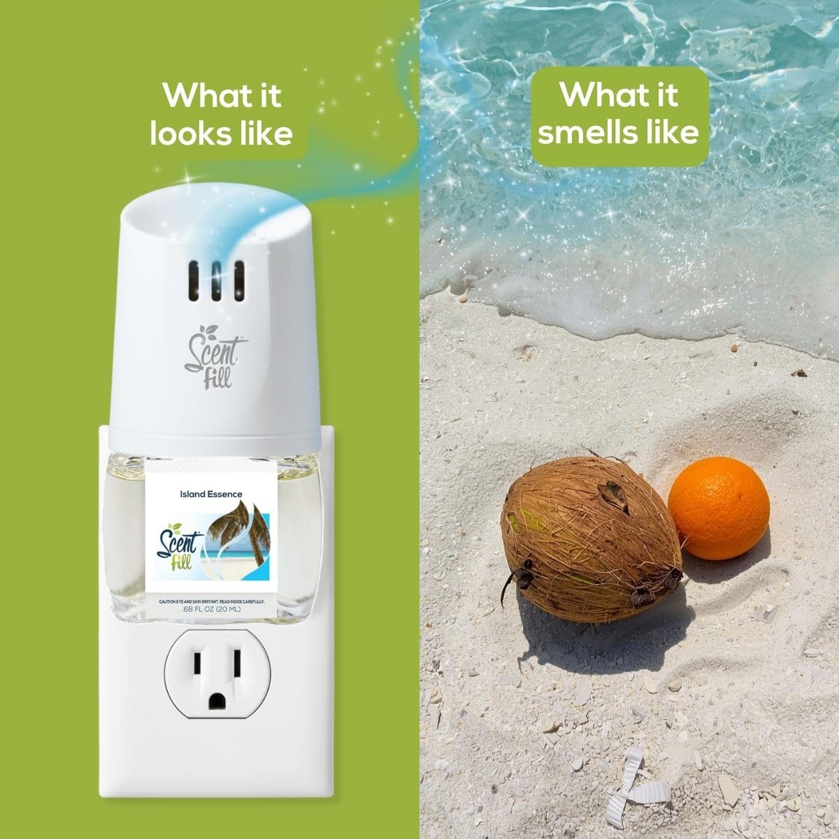 Island Essence Plug in Air Freshener (2.72 Fl Oz)