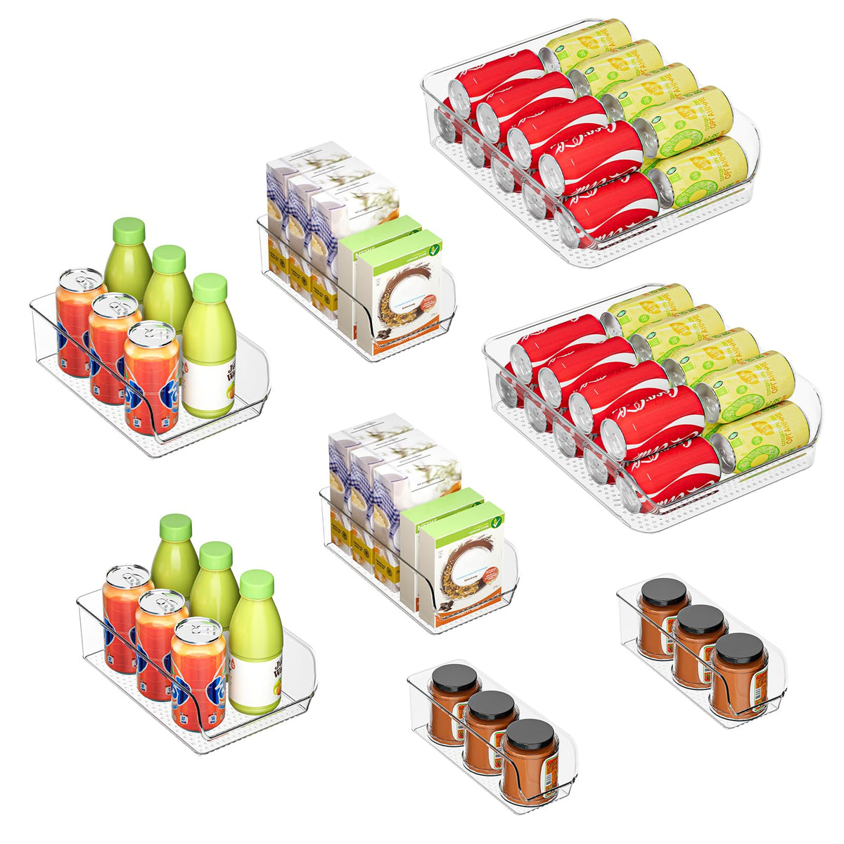 Clear Organizing Bins for Total Home Organization