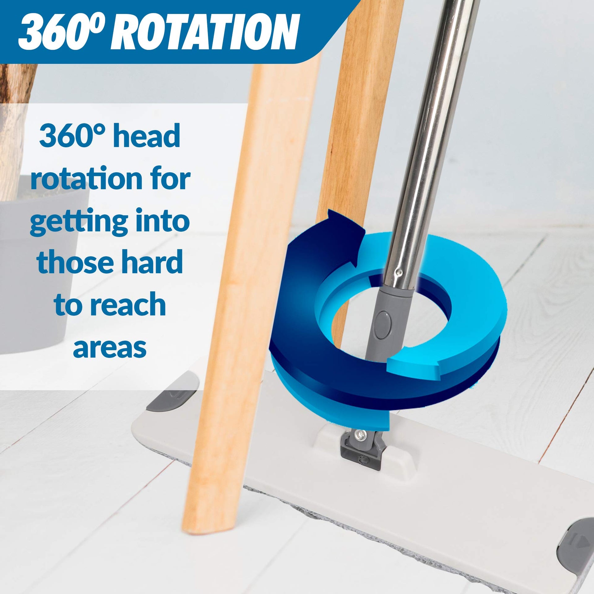 X3 Mop Separates Dirty and Clean Water