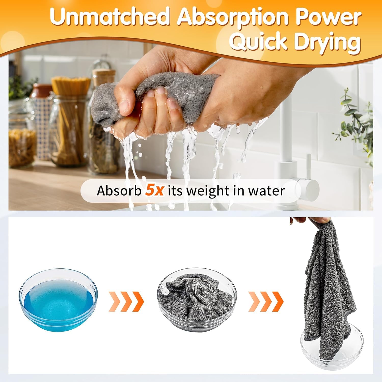 Microfiber Cleaning Cloth (24 Count)