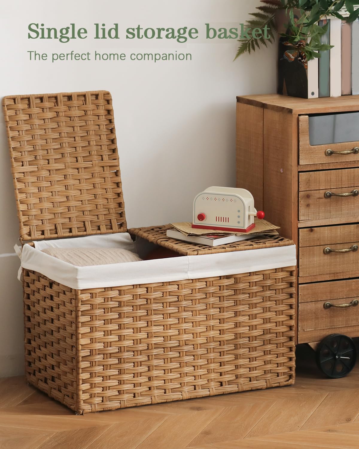 Storage Basket with Lid