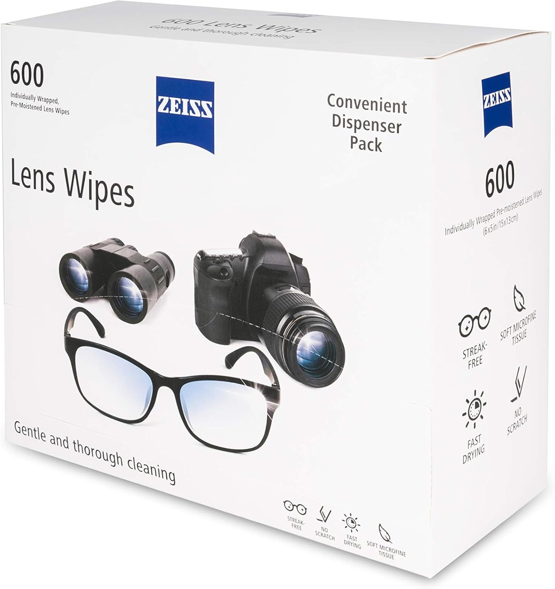 Pre Moistened Lens Cleaning Wipes (600 Count) - ModHome Supplies