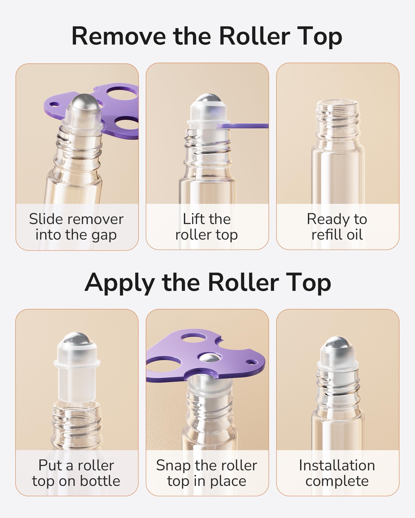 Essential Oil Roller Bottles 10ml
