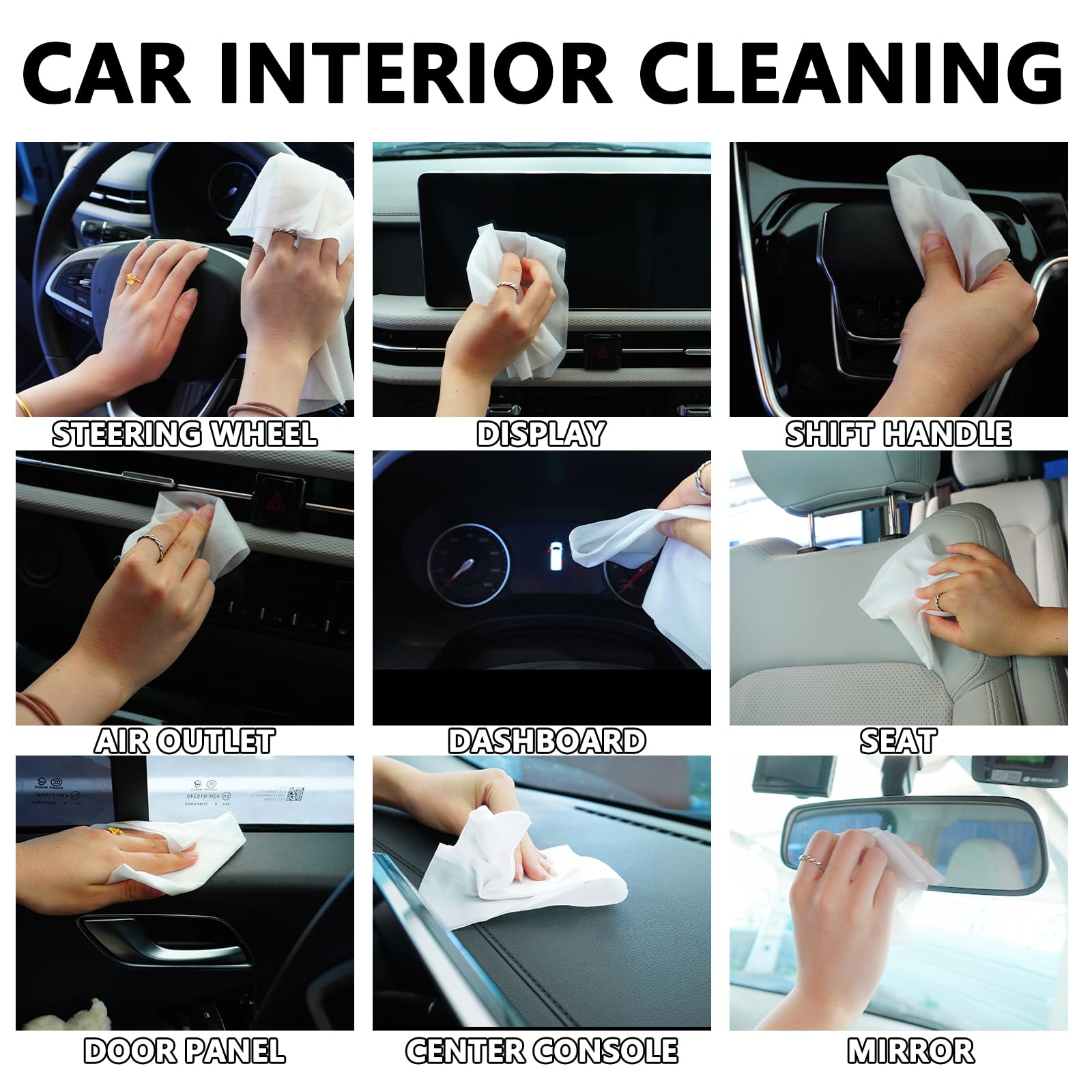 Dashboard Wipes for Car Interior
