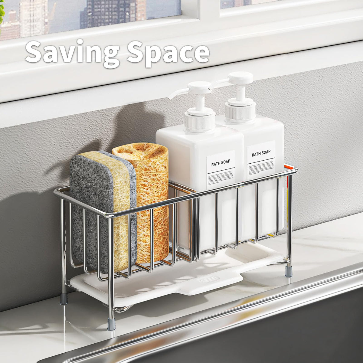 Kitchen Sink Sponge Holder