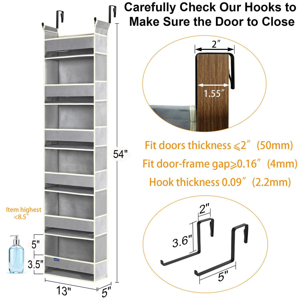 Over The Door Organizer 6